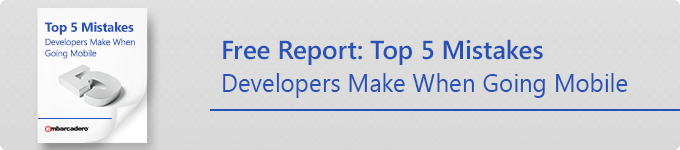 Free Report: Top 5 Mistakes Developers Make When Going Mobile